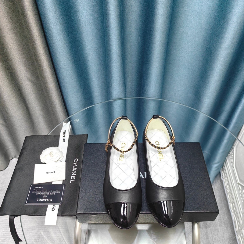 Ch*el flat shoes